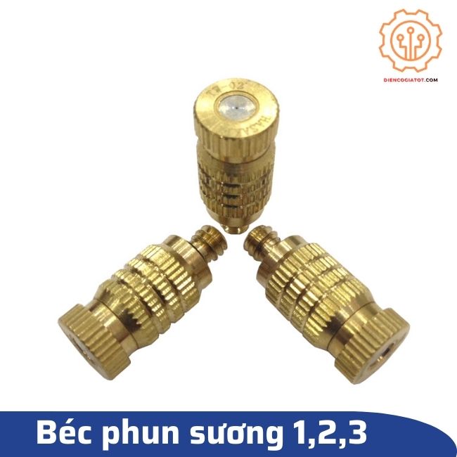 Béc phun sương 1 - 2 - 3 (5 cái)