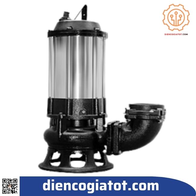 Máy bơm chìm - bơm hố móng bùn đặc DSP(K)-20T 2HP
