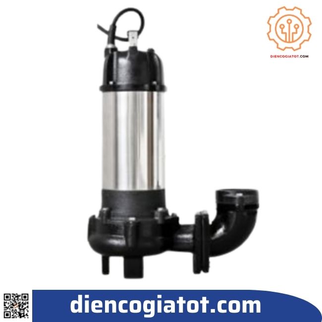 Máy bơm chìm - hút bùn - hố móng JK20/JK20T 2HP