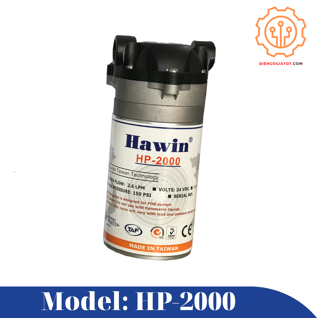 Máy bơm phun sương HAWIN HP-2000