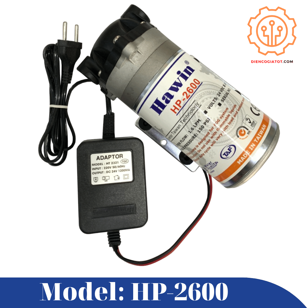 Máy bơm phun sương HAWIN HP-2600