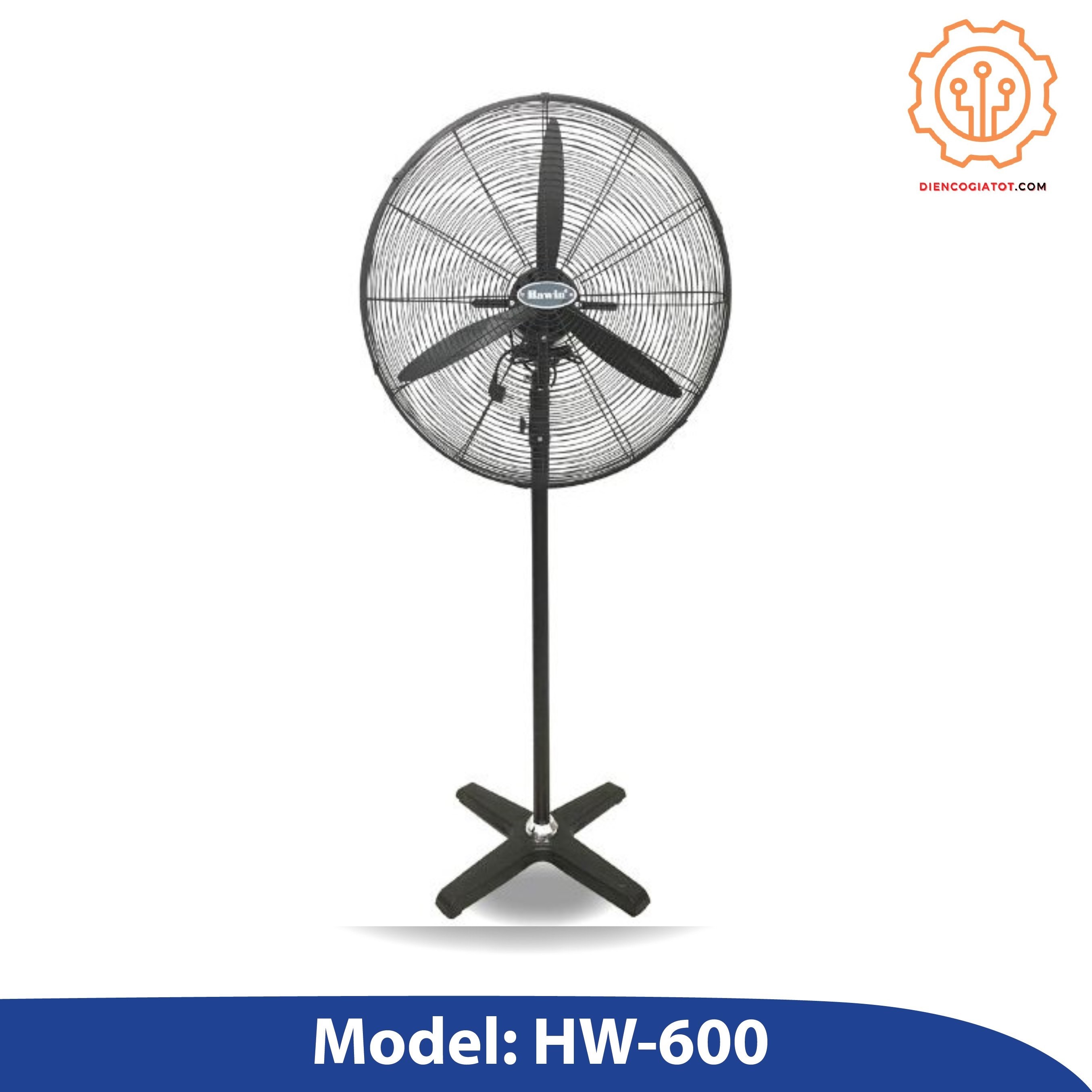 Quạt đứng công nghiệp Hawin HS-600