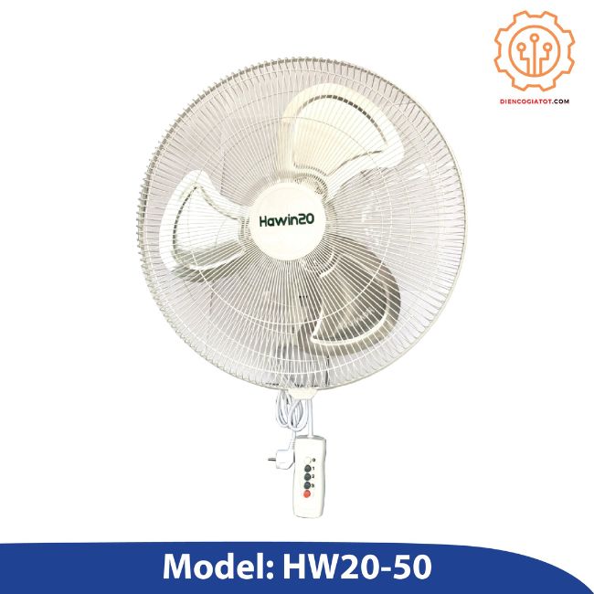 Quạt công nghiệp treo Hawin20 HW20-50 Trắng