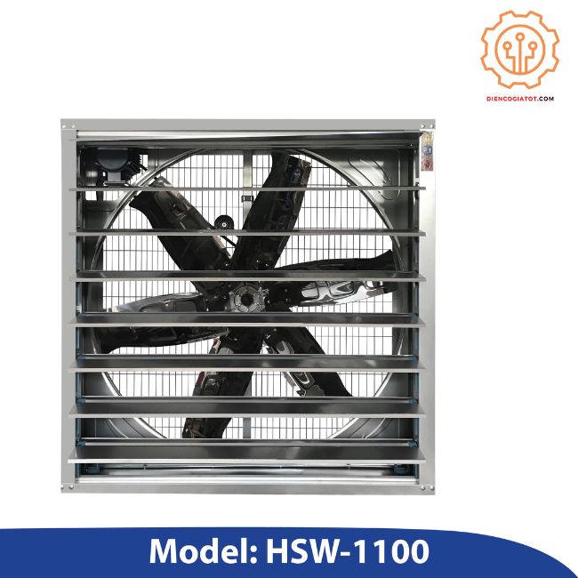 Quạt công nghiệp vuông Hawin HSW-1100 380V/220V