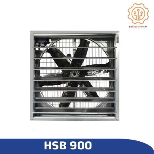 Quạt thông gió vuông Ha.winco HSB 900x900