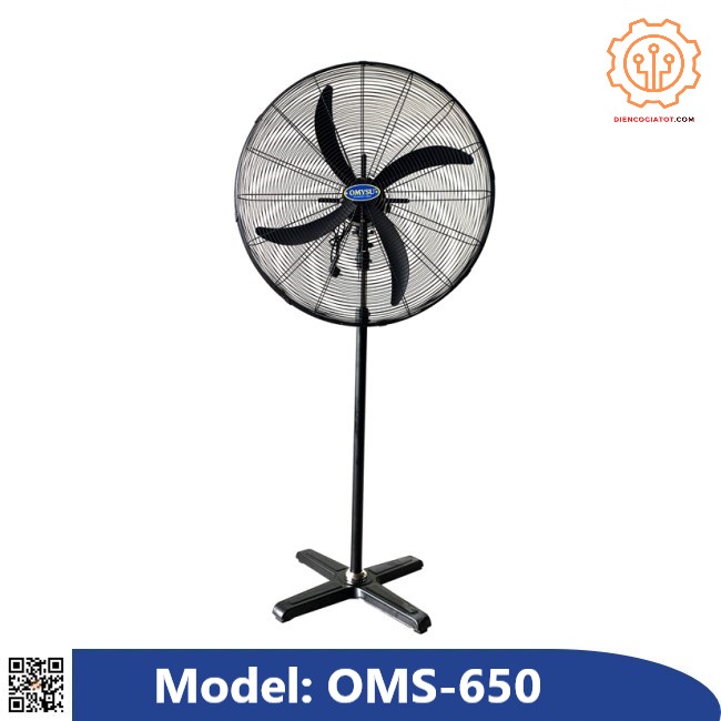 Quạt đứng công nghiệp Omysu OMS-650