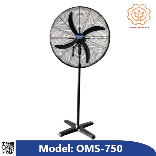 Quạt đứng công nghiệp Omysu OMS-750